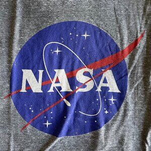 NASA Logo Graphic Short Sleeve T-Shirt Men's XL